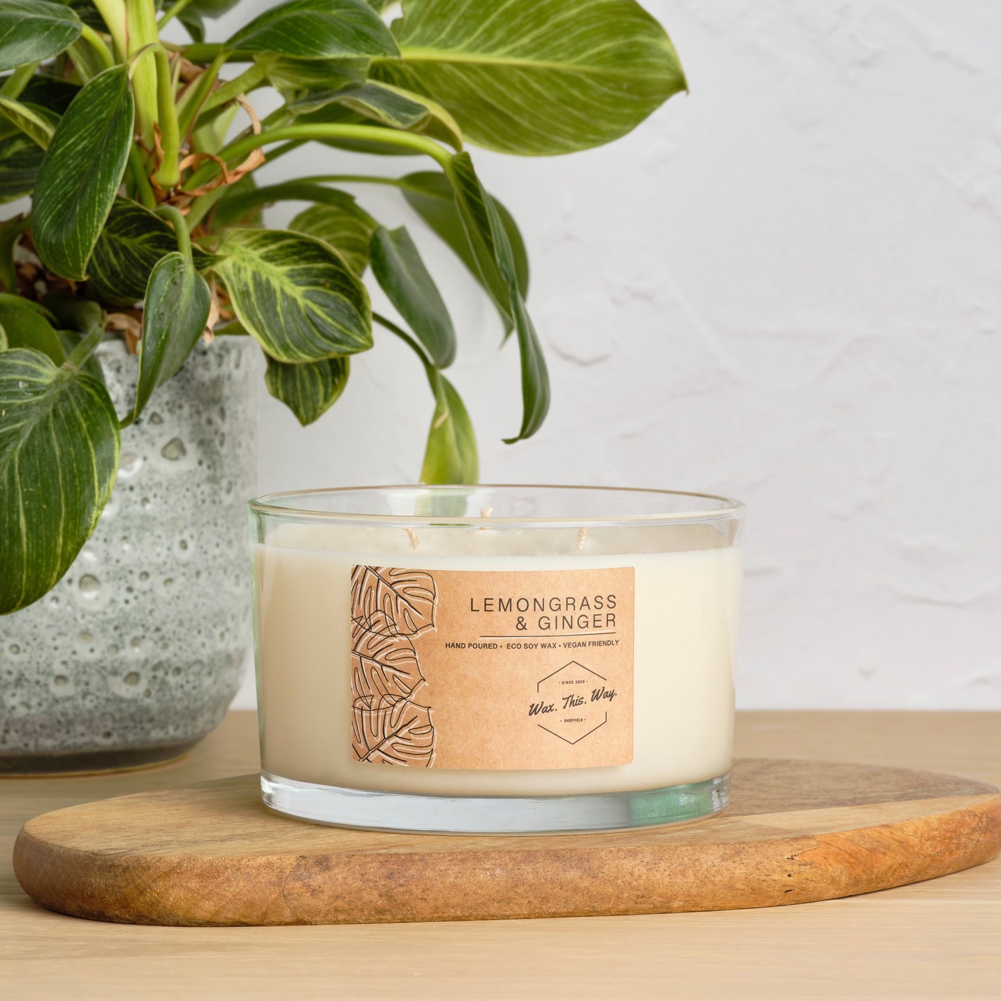 Three Wick Candle Value Set (Includes Three Candles)