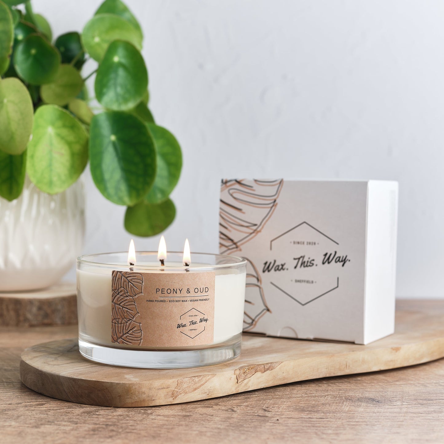 Three Wick Candle Twin Set (Free Postage)