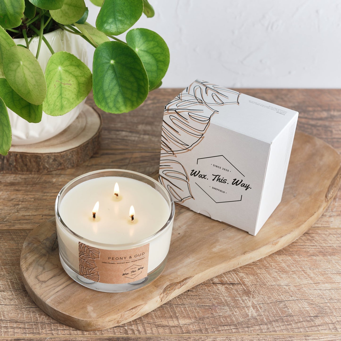 Three Wick Candle Twin Set (Free Postage)