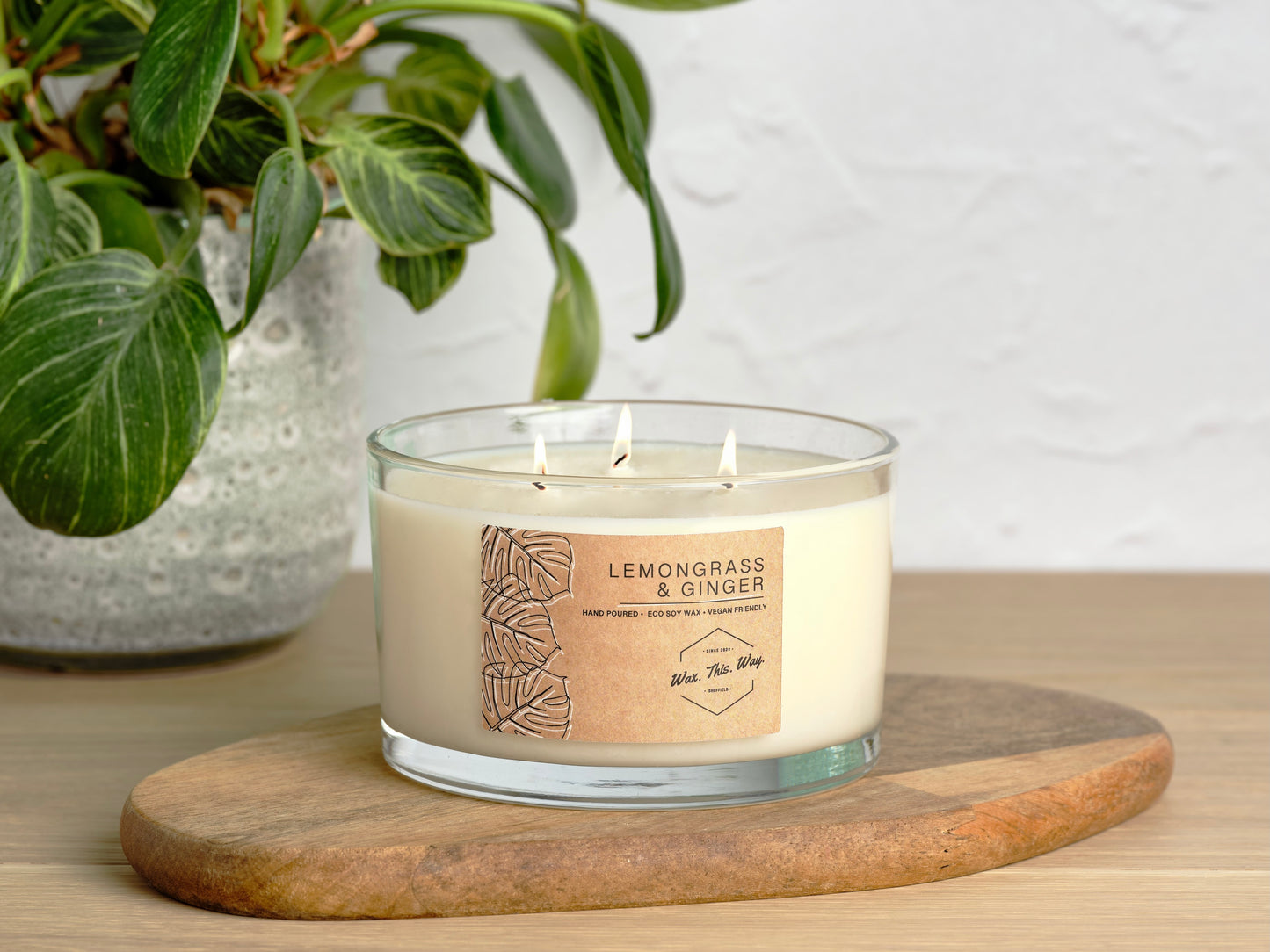 Three Wick Candle Value Set (Includes Three Candles)