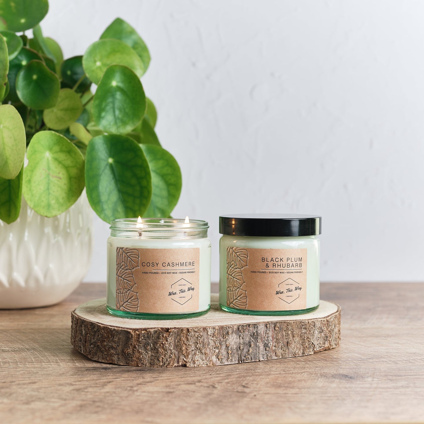 Two Wick Candle Value Set (Includes Three Candles)